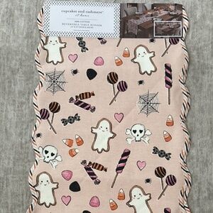 Cupcakes And Cashmere Candy Ghost Reversible Pink Table Runner